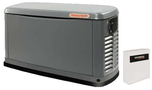 Generac/Honeywell 6054 12kW LP/NG Standby Generator w/Smart Transfer Switch New