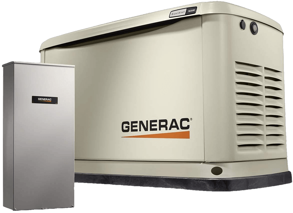 Generac/Honeywell 6462 16kW Guardian LP/NG Standby Generator with Smart Transfer Switch New