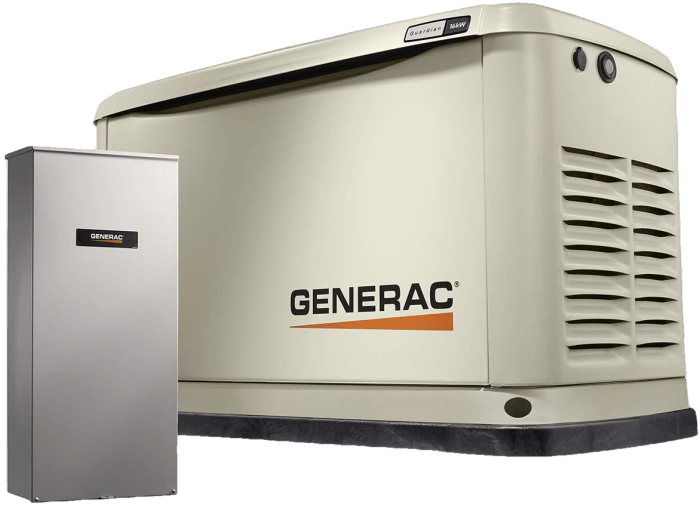 Generac/Honeywell 6462 16kW Guardian LP/NG Standby Generator with Smart Transfer Switch New