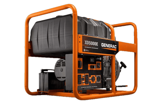 Generac XD5000E 5000W/5500W Diesel Electric Start Generator New