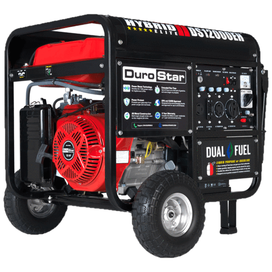Durostar DS12000EH 9500W/12000W Dual Fuel Electric Start Generator New