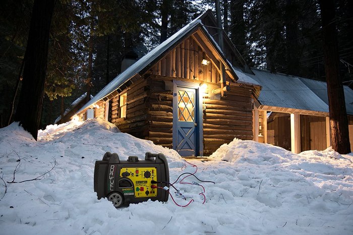 Champion 100263 3100W/3400W Inverter Dual Fuel Electric Start Generator New