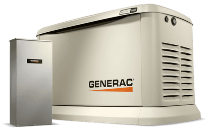 Generac 7033 Guardian 11kW/10kW LP/NG Standby Generator w/ Smart Transfer Switch New