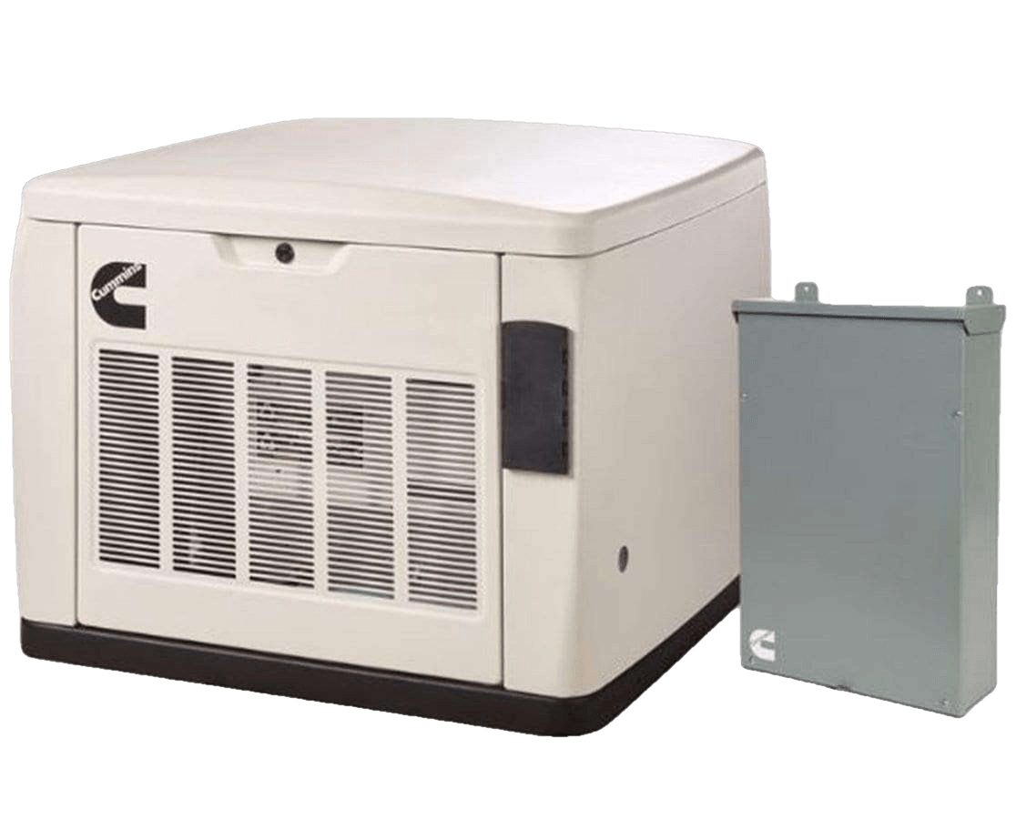 Cummins RS20AC A061C602 20kW w/Remote Monitoring Quiet Connect™ Series Standby Generator LP/NG with 200A Automatic Transfer Switch New