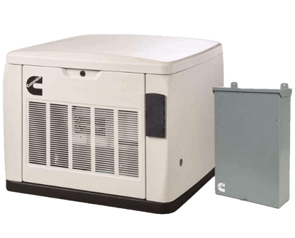 Cummins RS20AC A061C602 20kW w/Remote Monitoring Quiet Connect™ Series Standby Generator LP/NG with 200A Automatic Transfer Switch New