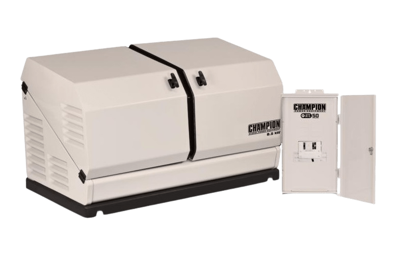 Champion 100177 8.5kW Home Standby Generator Nema 3R Transfer Switch New