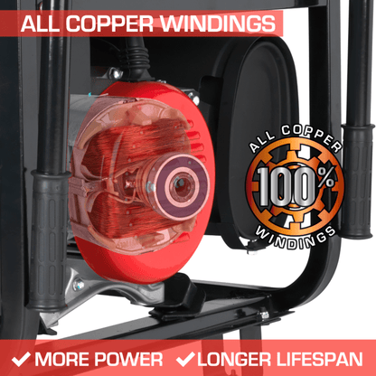 DuroMax / DuroStar DS13000E 10500W/13000W Electric Start Gas Generator New (Red Version of XP13000E)