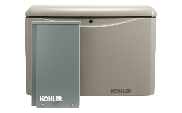 Kohler 14RCAL-200SELS 14KW Standby Generator with 200 Amp Automatic Transfer Switch and OnCue Plus New