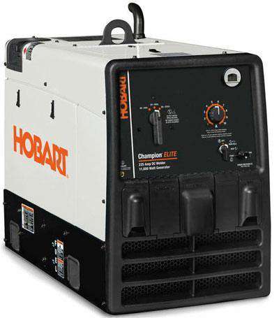 Hobart 500562 Champion Elite 11000W AC and 225A DC stick Welder Generator Combo New