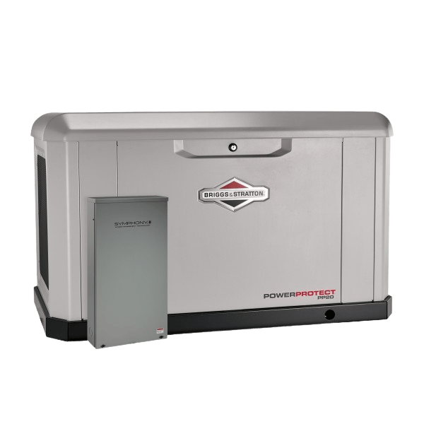Briggs & Stratton 040677 20kW Standby Generator LP/NG w/ Dual 200 Amp Automatic Transfer Switch (Wifi) New
