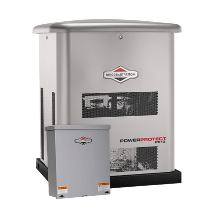 Briggs & Stratton 040685 10kW Standby Generator LP/NG w/ 100 Amp 16 Circuit Automatic Transfer Switch (Wifi) New