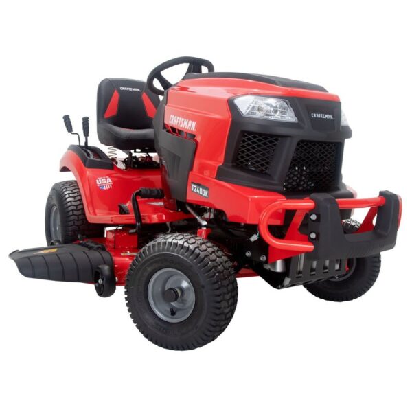 CRAFTSMAN T2400K | 46in 22HP TURN TIGHT Gas Riding Lawn Mower | KOHLER Twin-Cylinder 7000 Series Engine | Hydrostatic Transmission