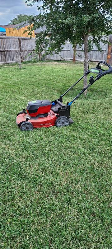 Customer photo of the mower