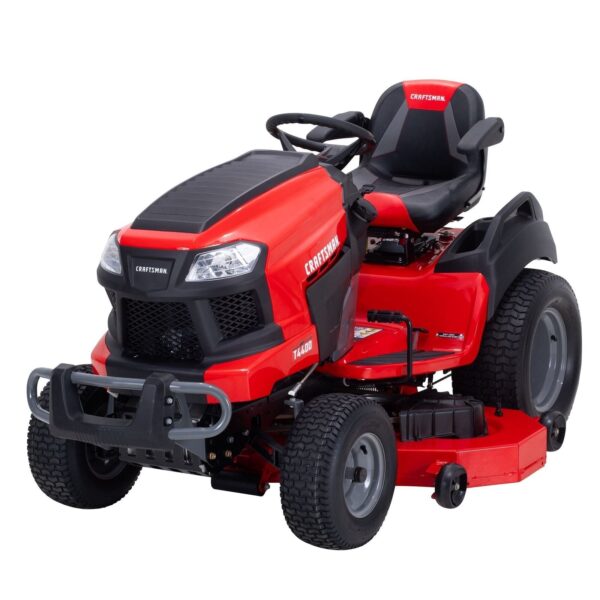 CRAFTSMAN T4400 | Riding Lawn Mower | 54-in Fabricated Deck | 24-HP Kawasaki V-Twin FR Engine | TURNTIGHT 5 in. Turning Radius
