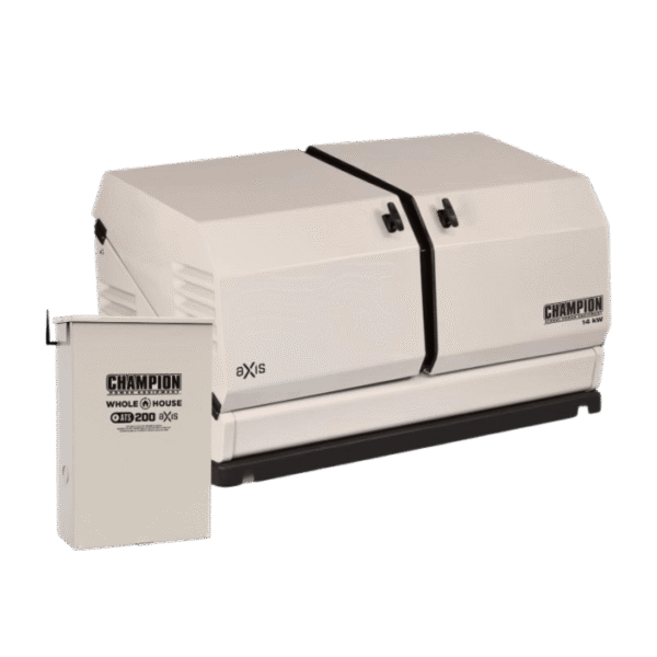 Champion 100837 14kW Home Standby Generator with 200 Amp Transfer Switch New