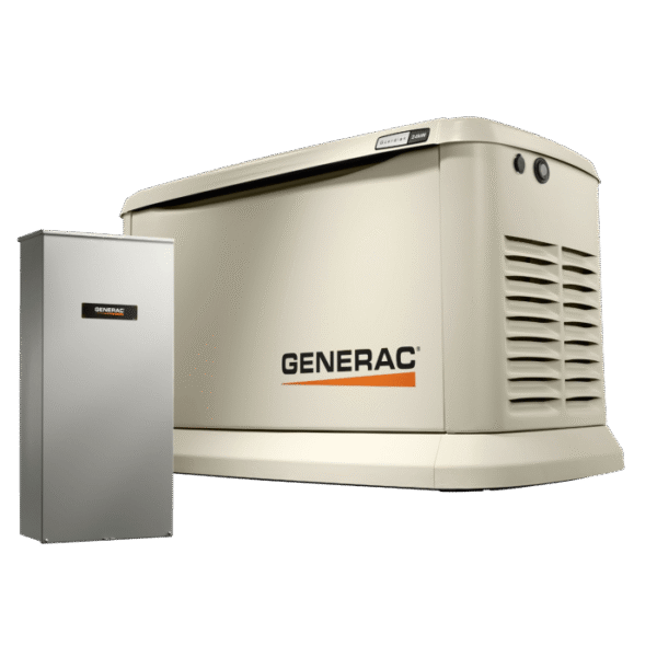 Generac 7210 Guardian 24kW Standby Generator WiFi w/ 200 Amp Automatic Transfer Switch